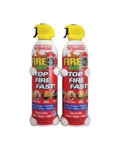 Fire Gone 2-FG-7209 Fire Suppressants with Bracket, 2 pk