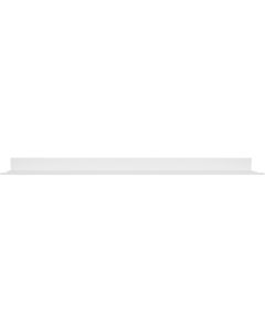 Hangman L-48-W 48-Inch No-Stud Floating Shelf (White Powder Coat)